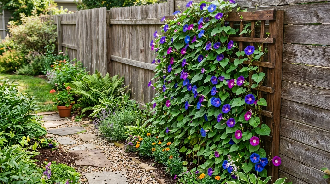 Wall-Mounted Trellis